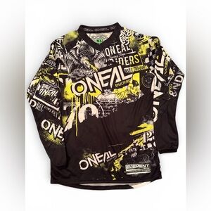 O'Neal Youth Motocross Jersey - Black and Yellow